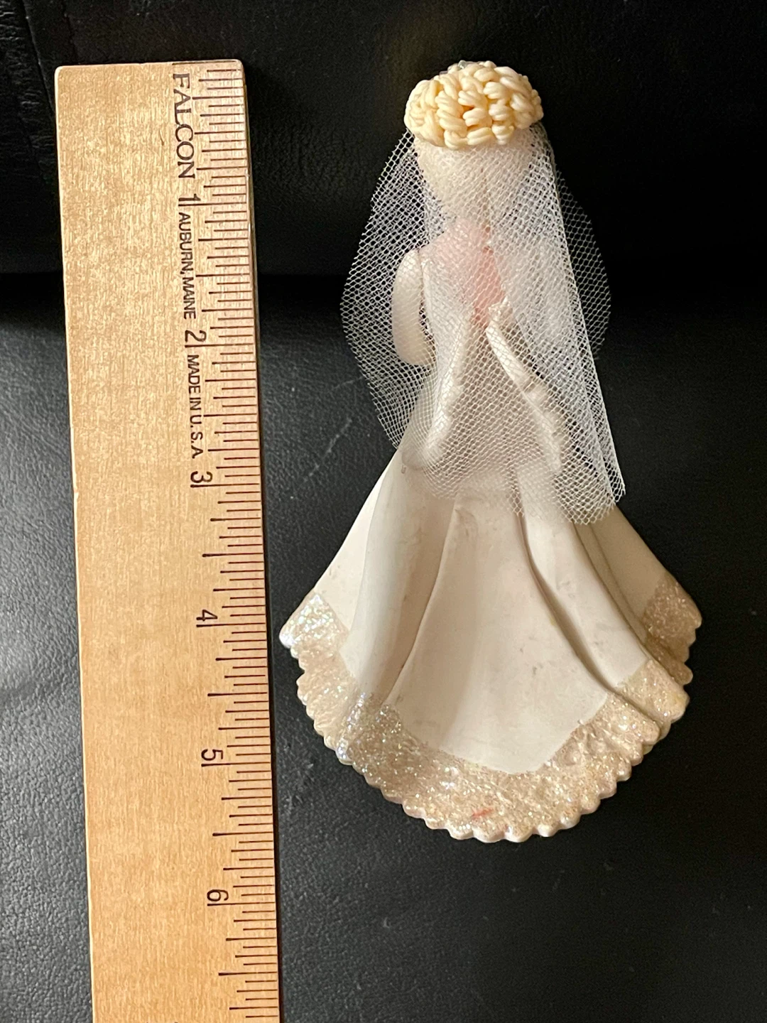 Bride and Angel Figurine Ornaments - photo 2