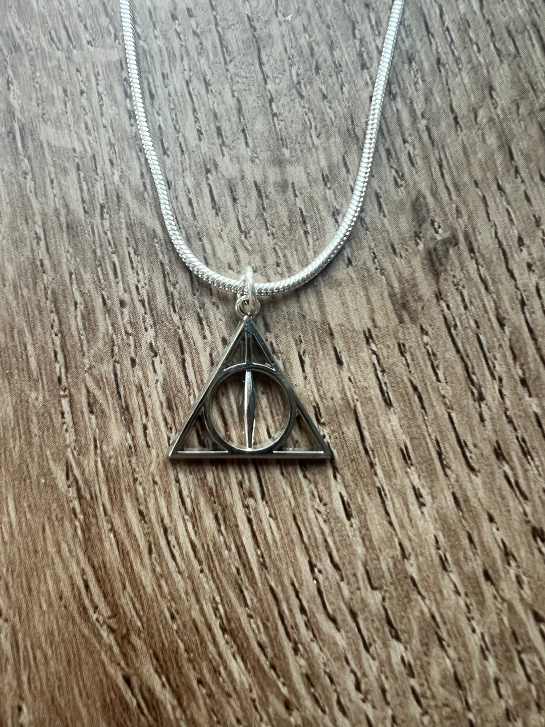 Harry Potter deathly hallows necklace