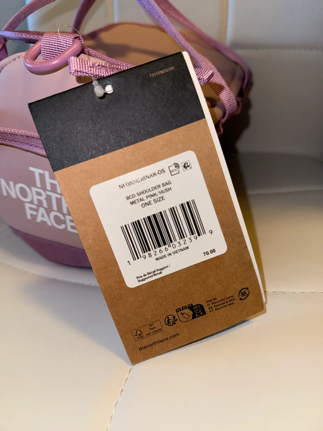 The North Face - Base Camp™ Duffel Shoulder Bag - Pink - photo 4
