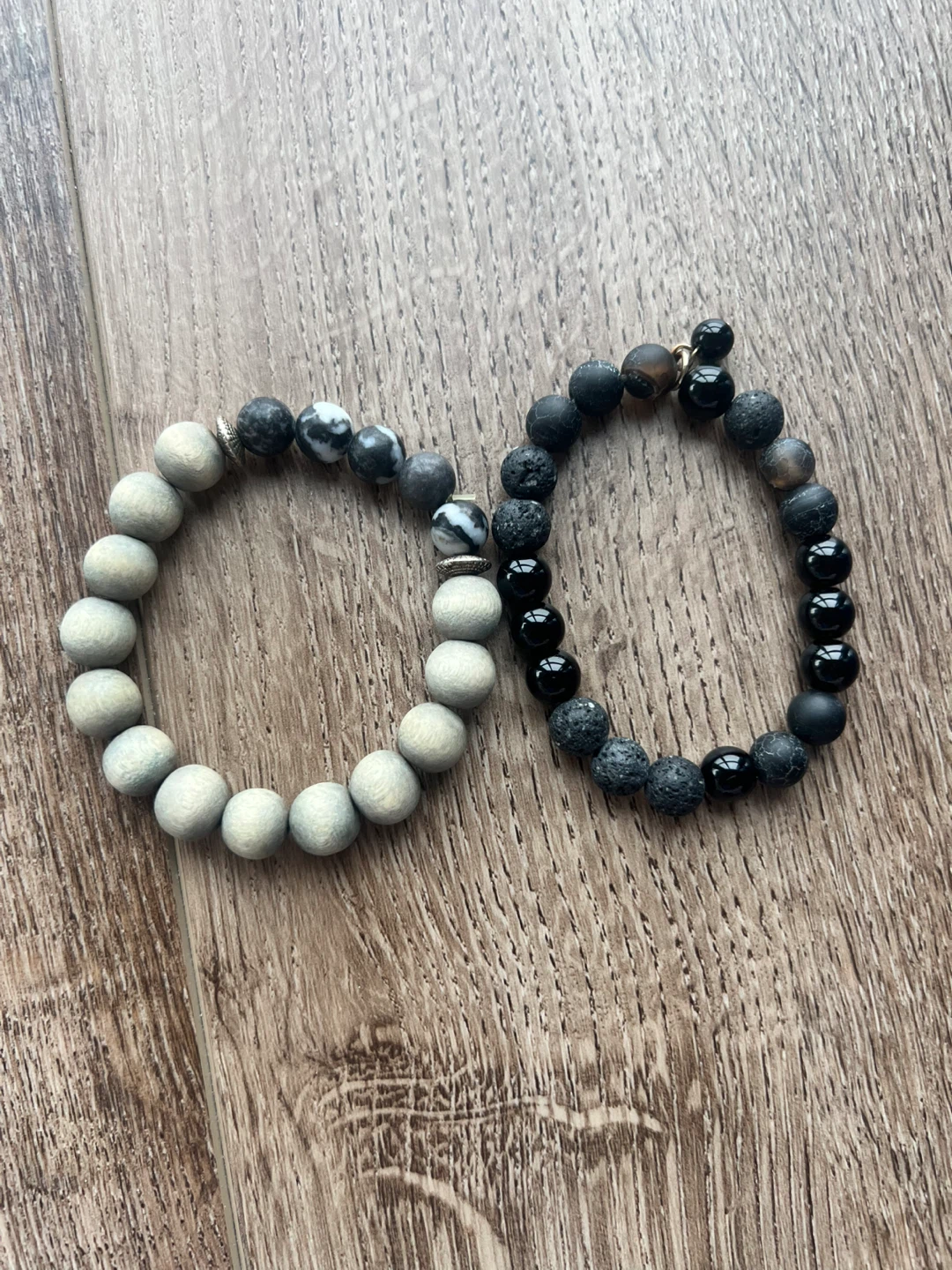 2 aromatherapy/ diffuser bracelets