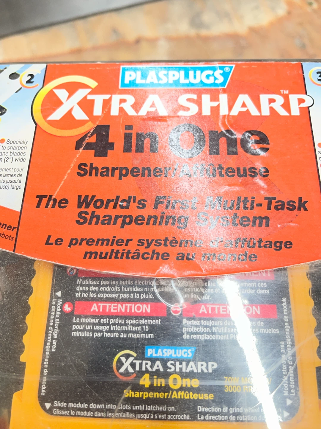 Plasplugs Xtra Sharp 4-in-1 Sharpener System - photo 2