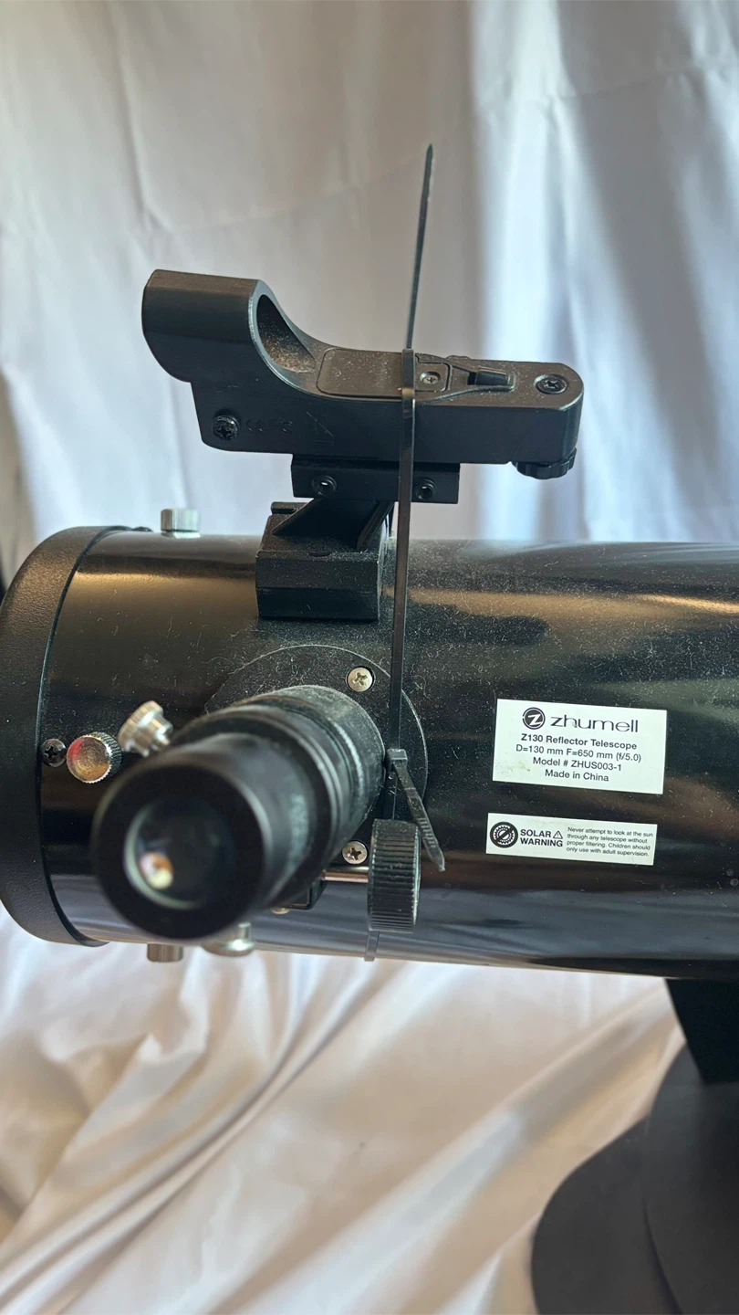 Zhumell Reflector Telescope D=130 mm F=650 mm - photo 4