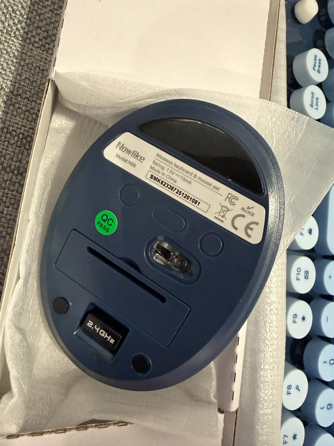 Nowlike Wireless Keyboard and Mouse Set N99 - photo 3