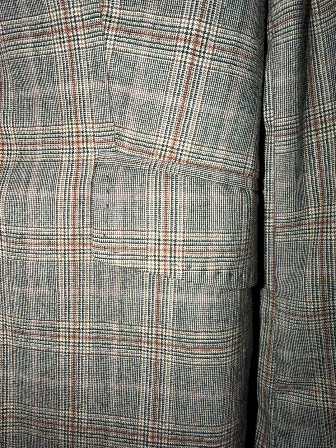 Zara fine wool Plaid Blazer woman - photo 3