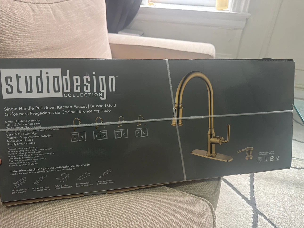 Studio Design Collection Single Handle Pull-down Kitchen