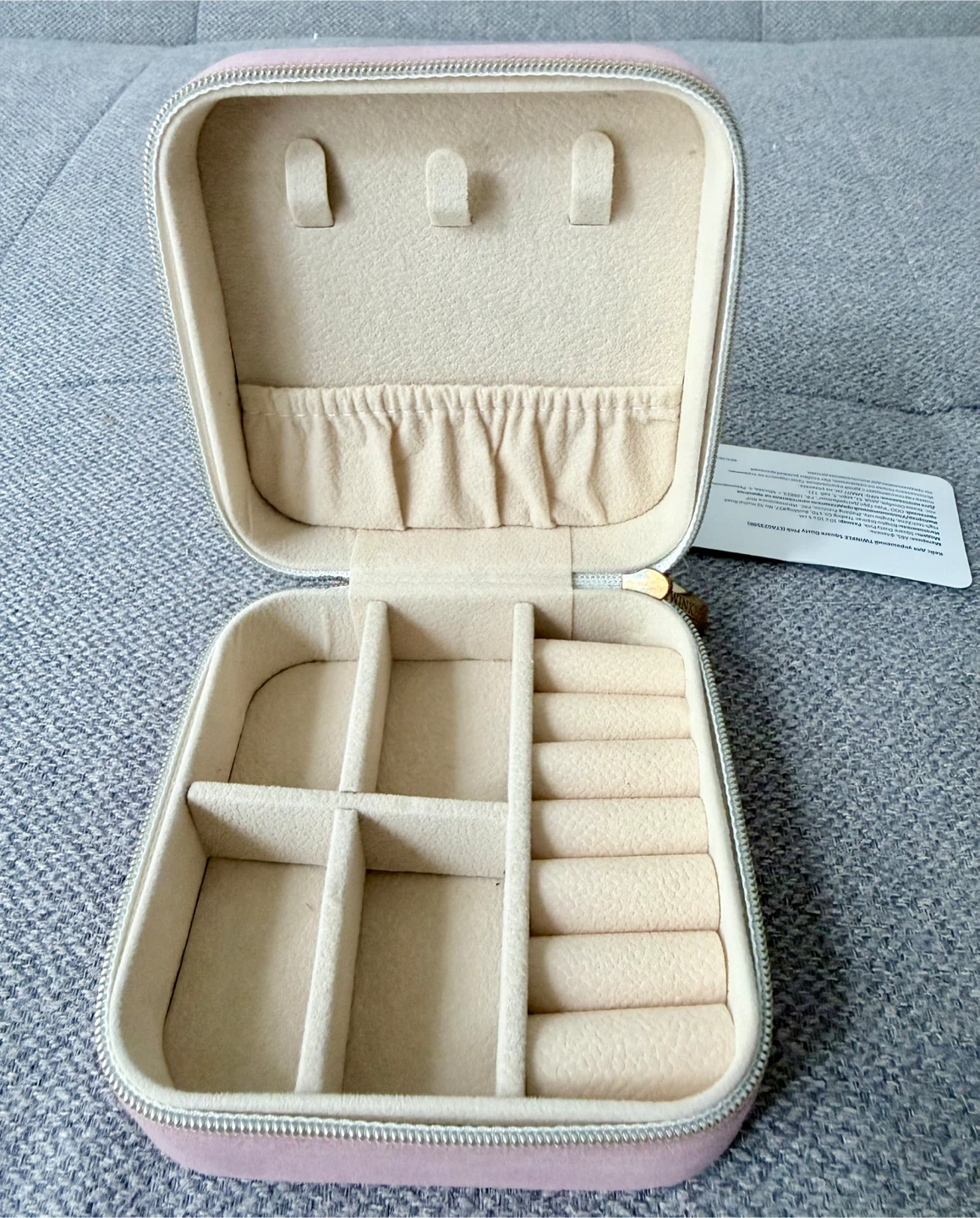 TWINKLE Dusty Pink Travel Jewelry Box – New With Tags