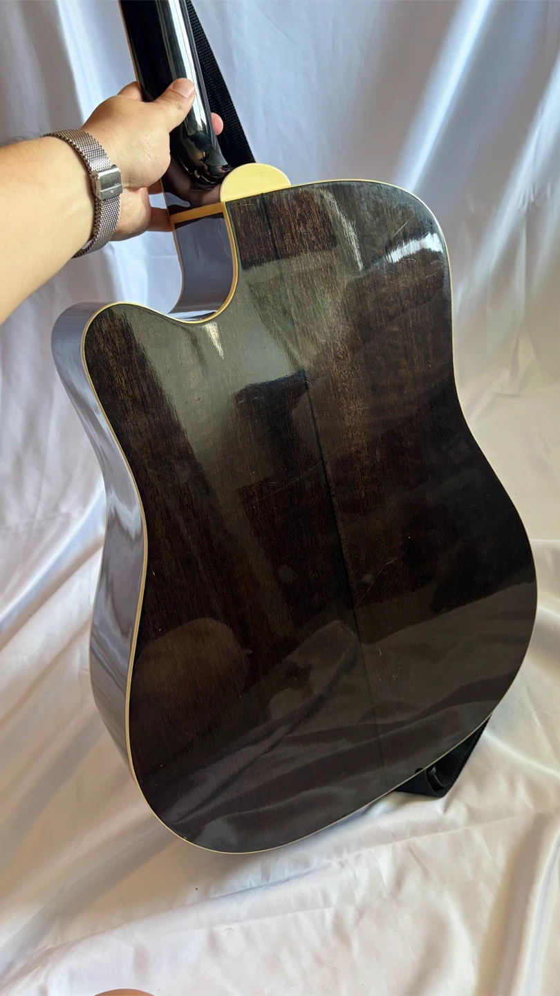 Silvertone Acoustic Guitar - photo 5