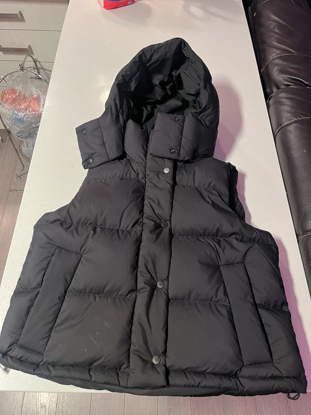 Black Lululemon  Puffer Vest with Hood - photo 3