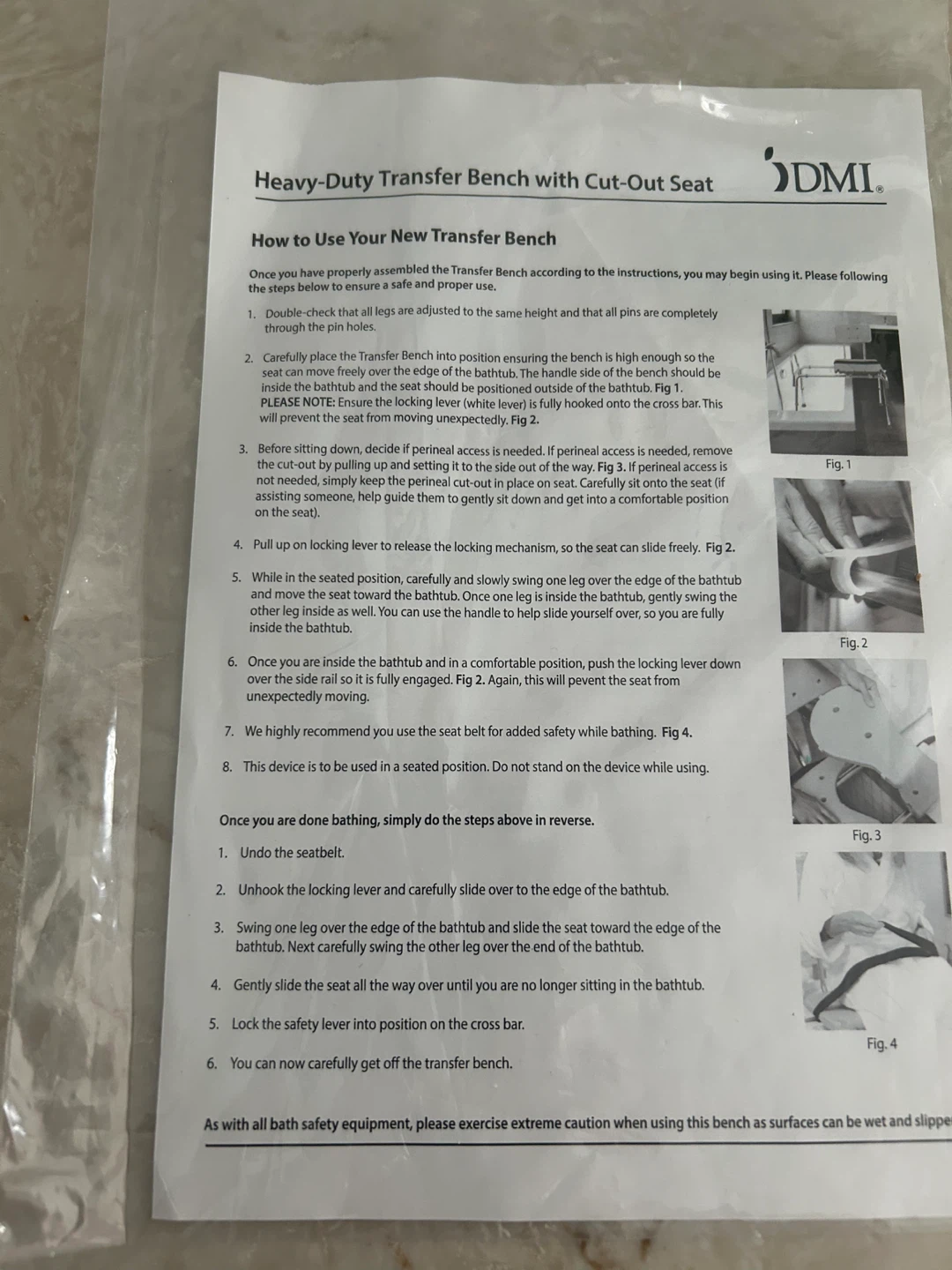 LIKE NEW BATHTUB TRANSFER BENCH (READ LISTING) - photo 5