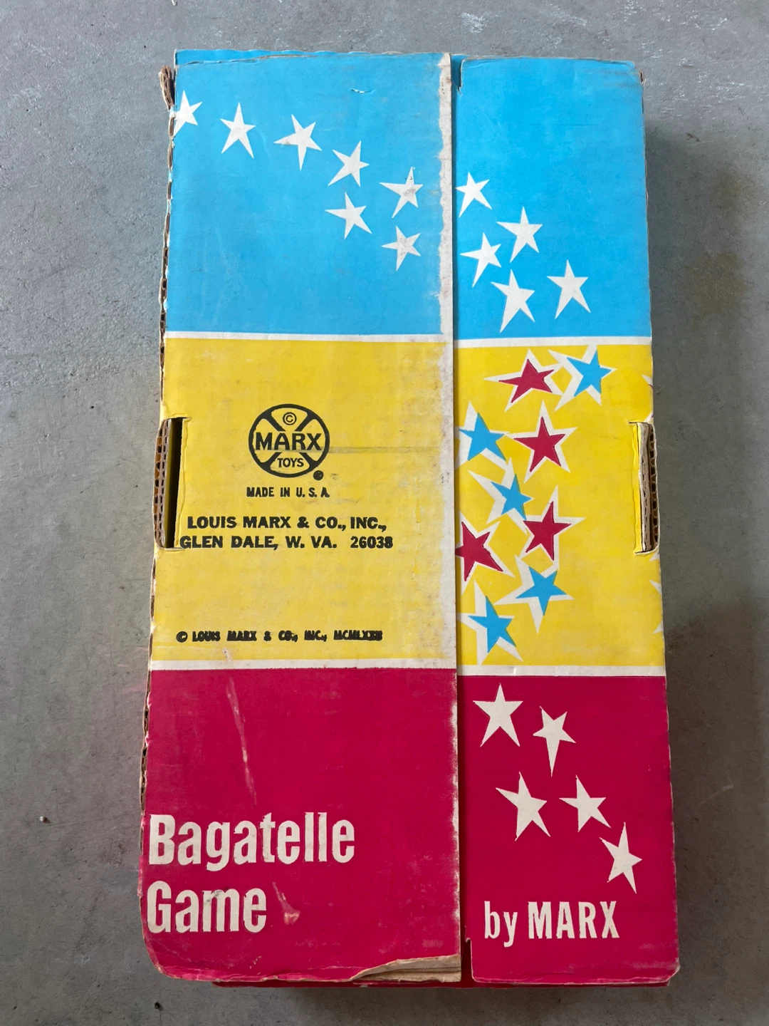 Vintage Marx Play-Line Action Bagatelle Game - still in box - photo 4