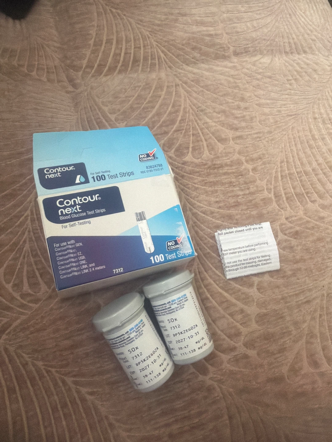 Contour Next Blood Glucose Test Strips - 100 Count