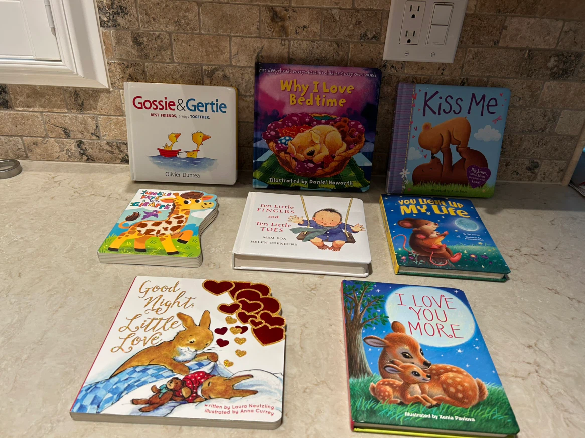 8 LIKE NEW BOARD BOOKS ALL FOR $25 (READ LISTING)
