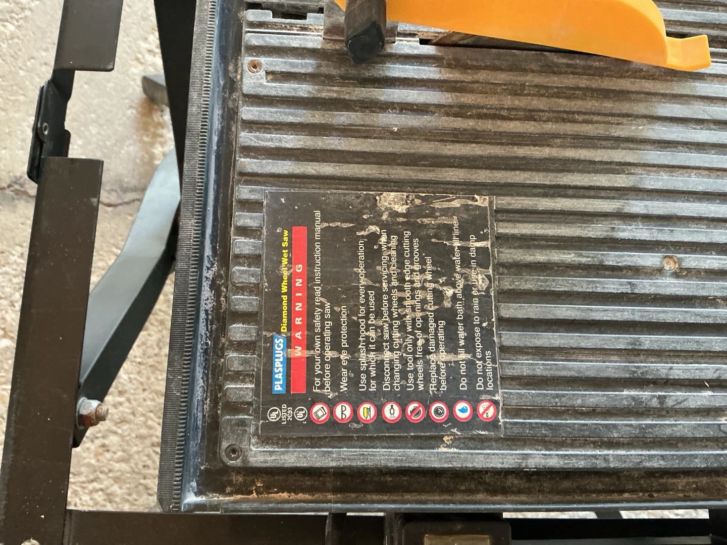 Ceramic tile cutter used - photo 2