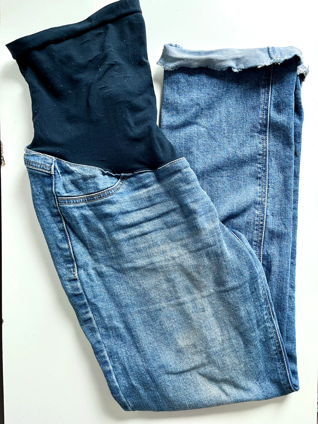 👖 MATERNITY JEANS THAT DON’T SLIDE DOWN 😮