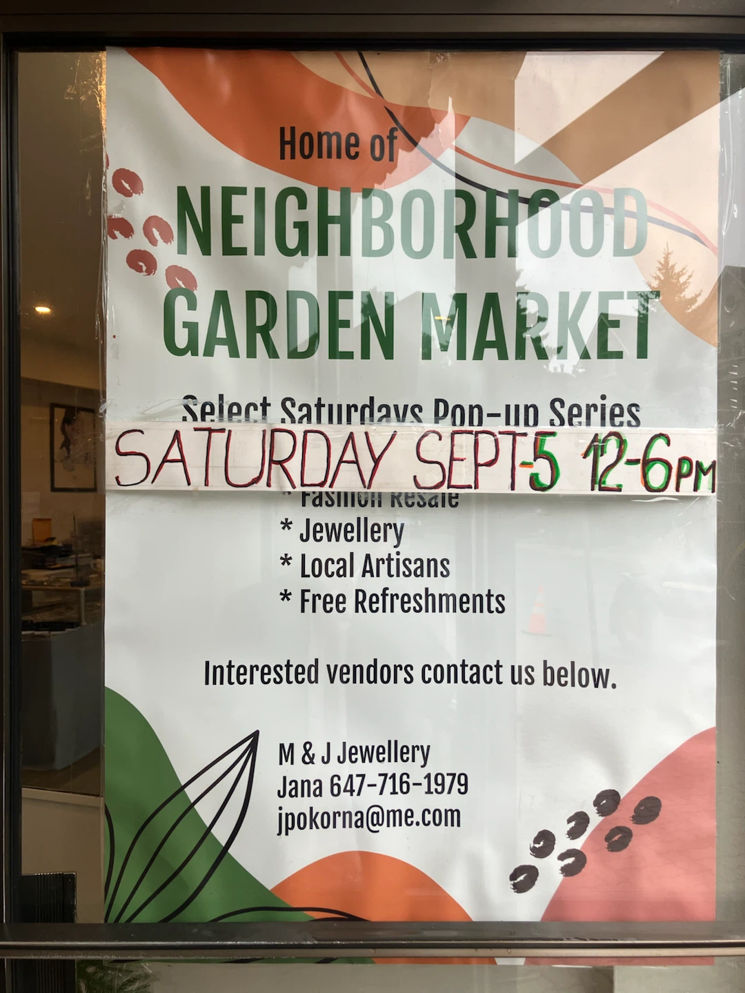 Neighborhood Garden Market Pop-up Series