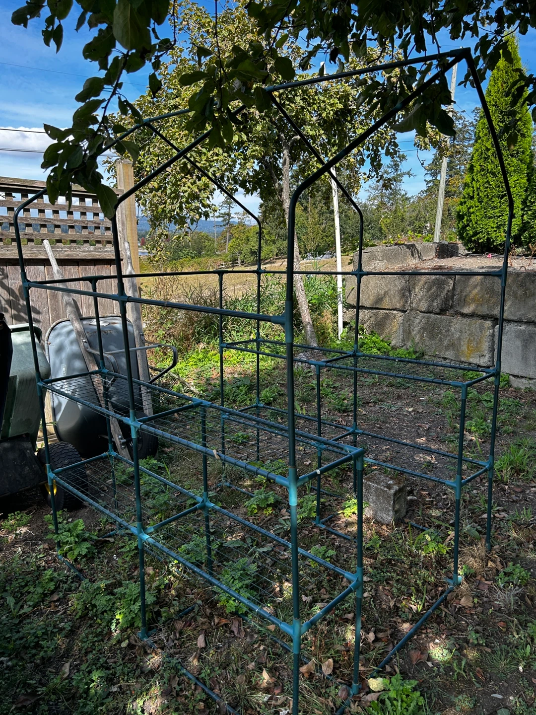 Mini Greenhouse Plant Shelving Unit - photo 2
