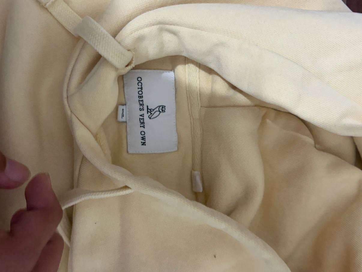 OVO Hoodie and Sweatpants Set - Cream - Medium - photo 2