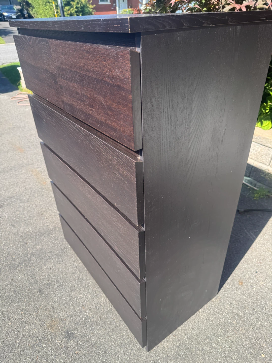 Ikea Dark Brown 5-Drawer Dresser - photo 4