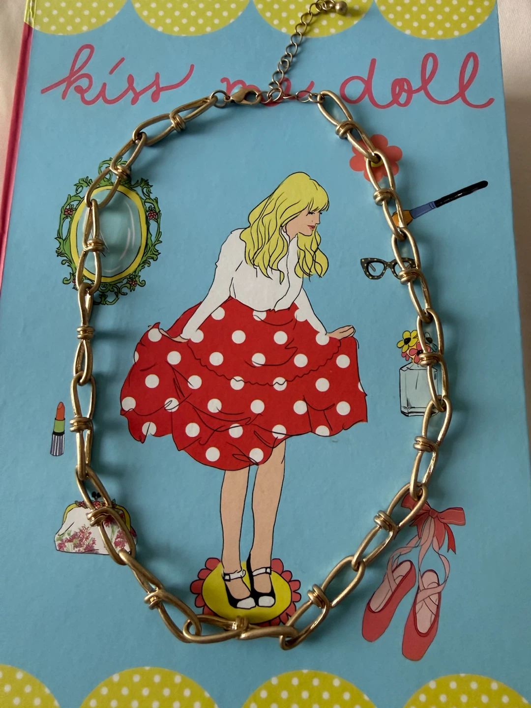 Japanese metallic necklace - photo 2