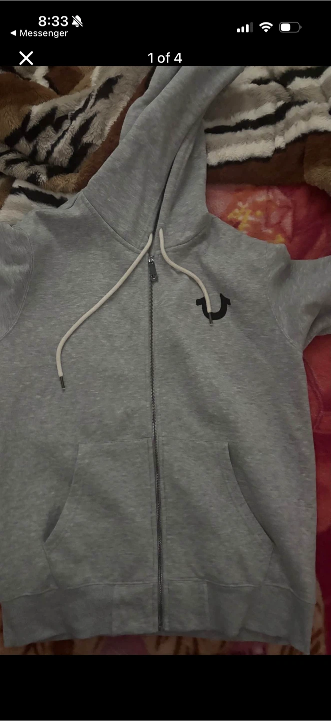 True Religion Zip-Up Hoodie