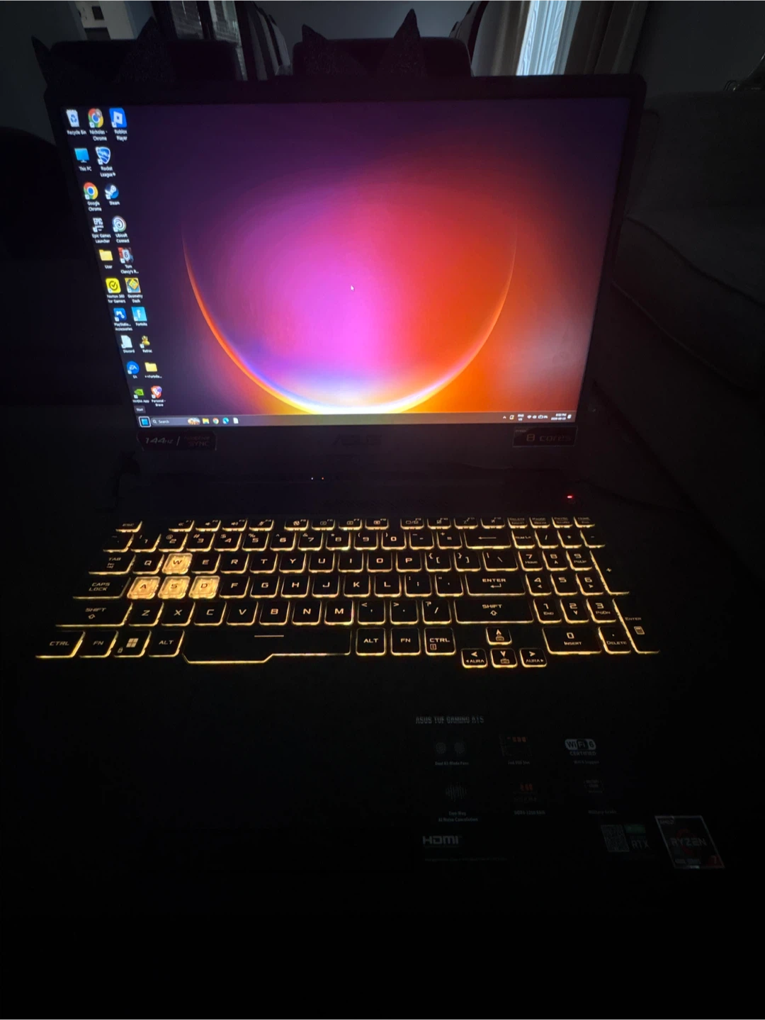 ASUS TUF Gaming Laptop AMD Ryzen 7