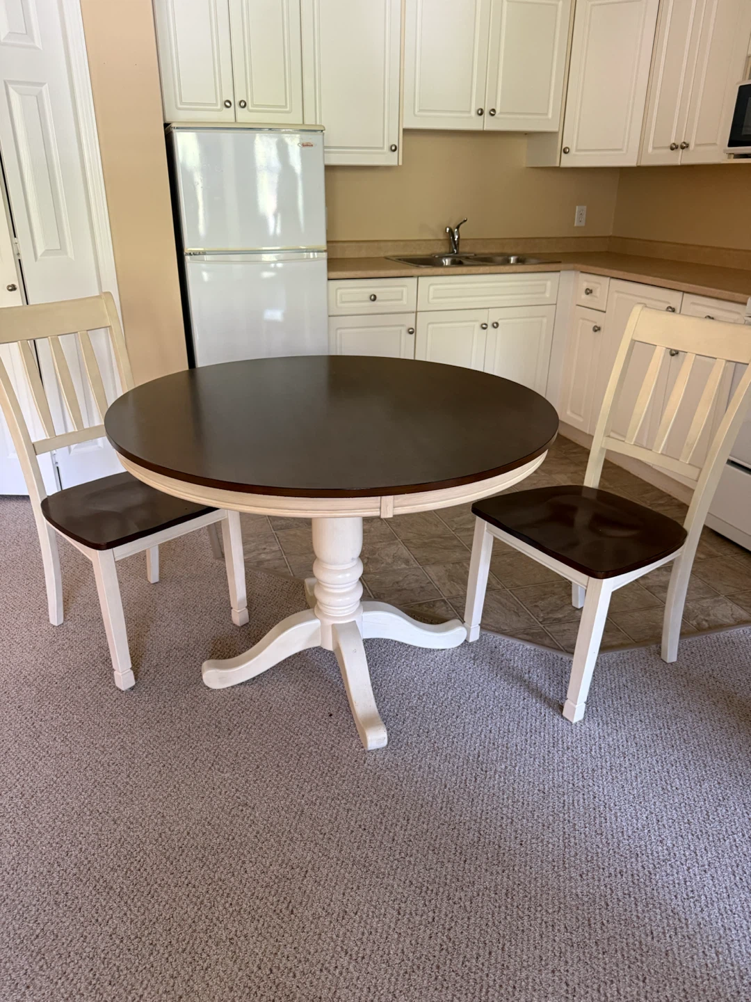 Ashley solid wood table for two - photo 2