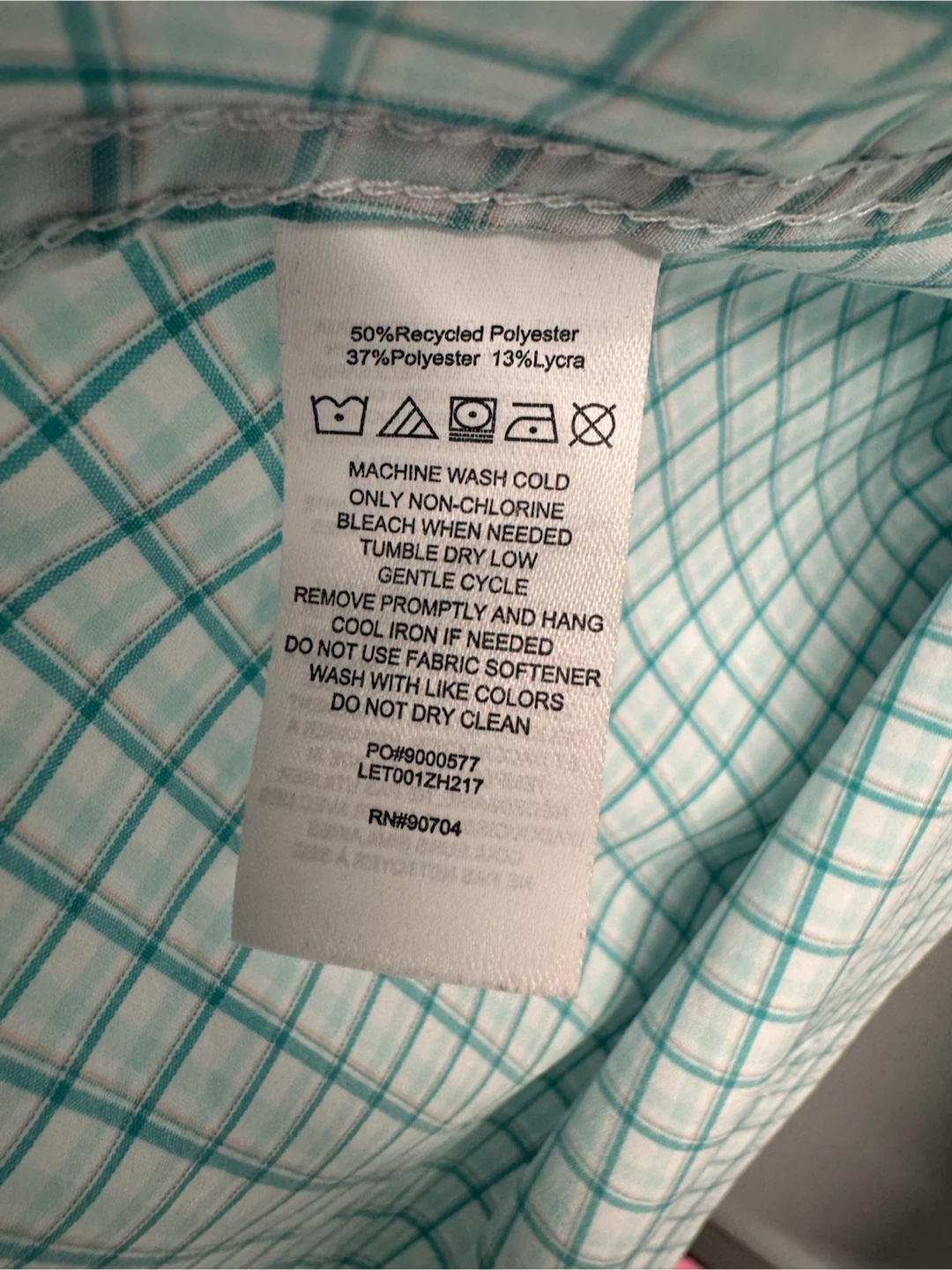 Lands' End Men's Regular Fit Plaid Button-Down Shirt - photo 4