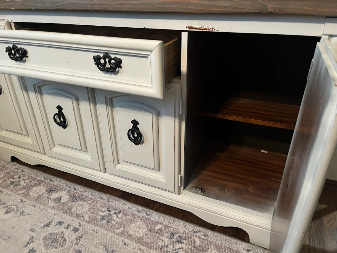Vintage Farmhouse Sideboard / Credenza - photo 3