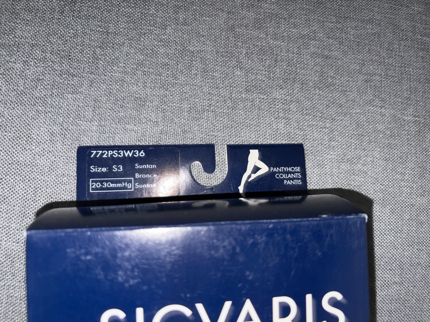 BNIB Sigvaris Truly Transparent Compression Pantyhose Size S3 - photo 3