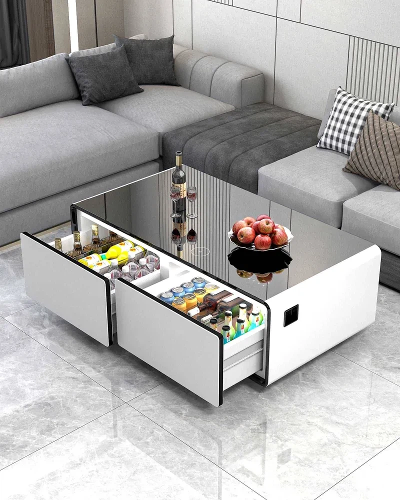 Smart Coffee Table with Fridge - photo 5