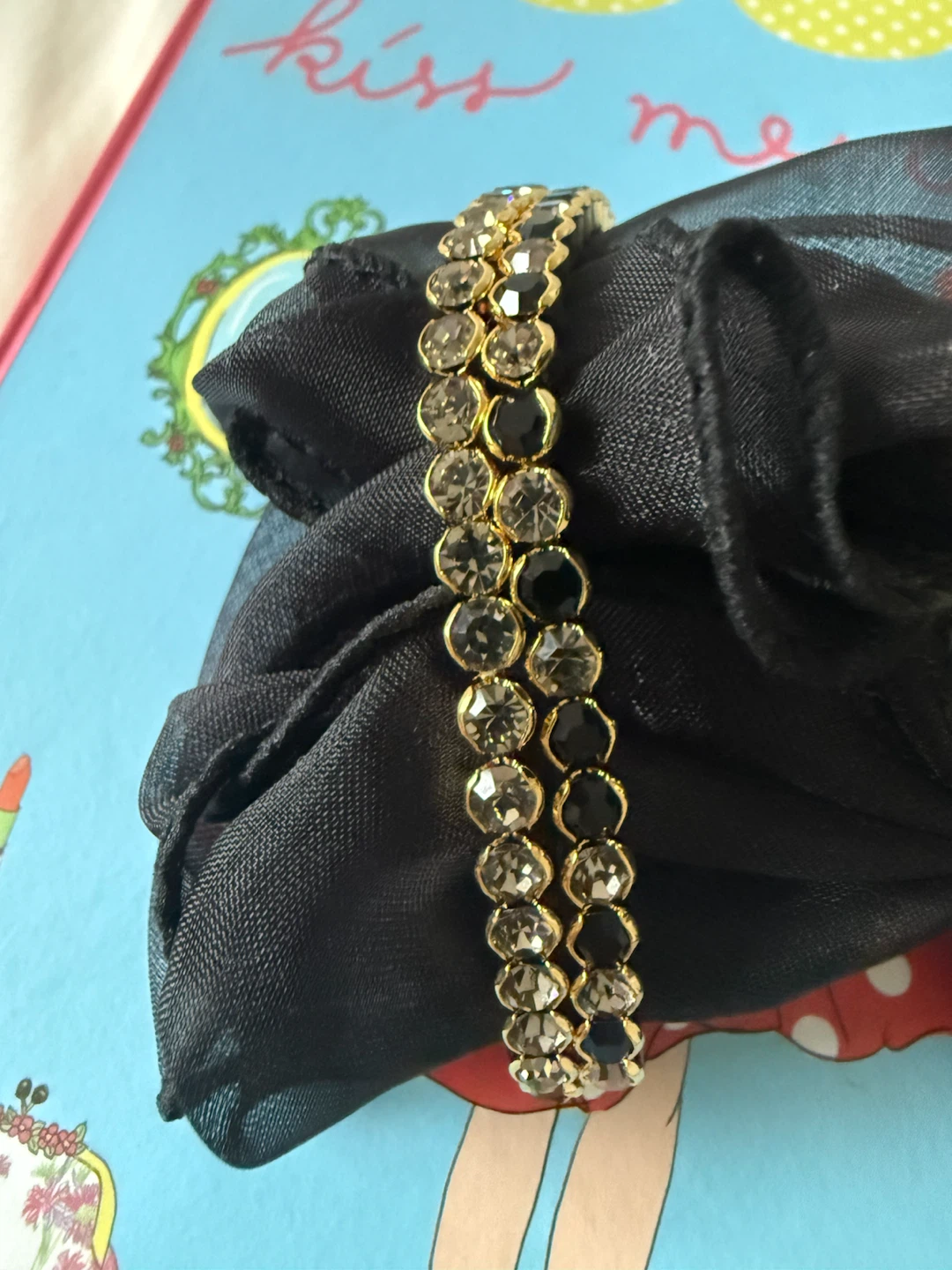 Japanese Rhinestone Bracelet one pair - photo 4
