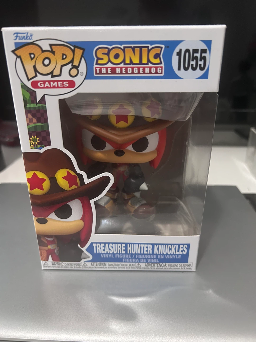 Funko Pop! Sonic the Hedgehog Treasure Hunter Knuckles 1055