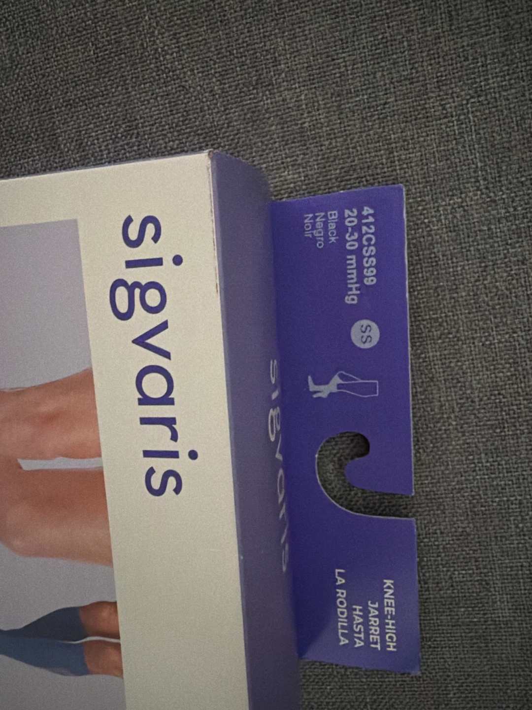 BNIB Sigvaris Compression Socks Black SS - photo 2