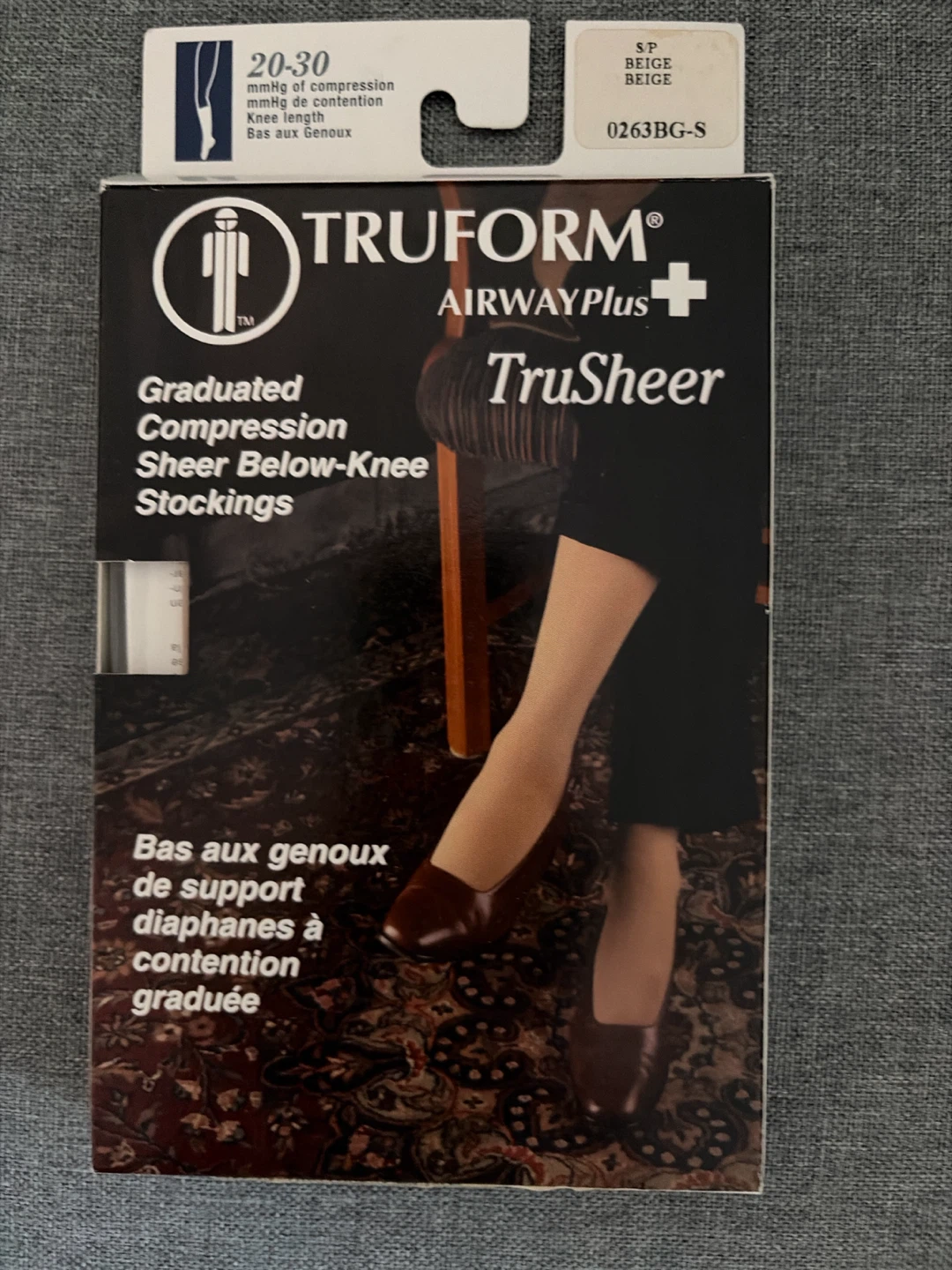 BNIB Knee High Compression Stockings, Small