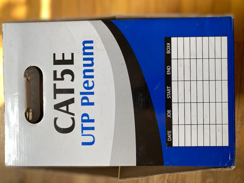 Cat5e Plenum CMP Ethernet Cable 1000ft - photo 5