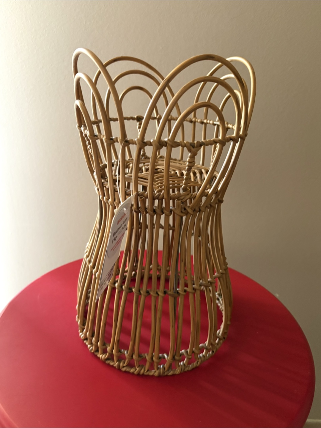 Handmade Woven Plant Stand - New with Tag