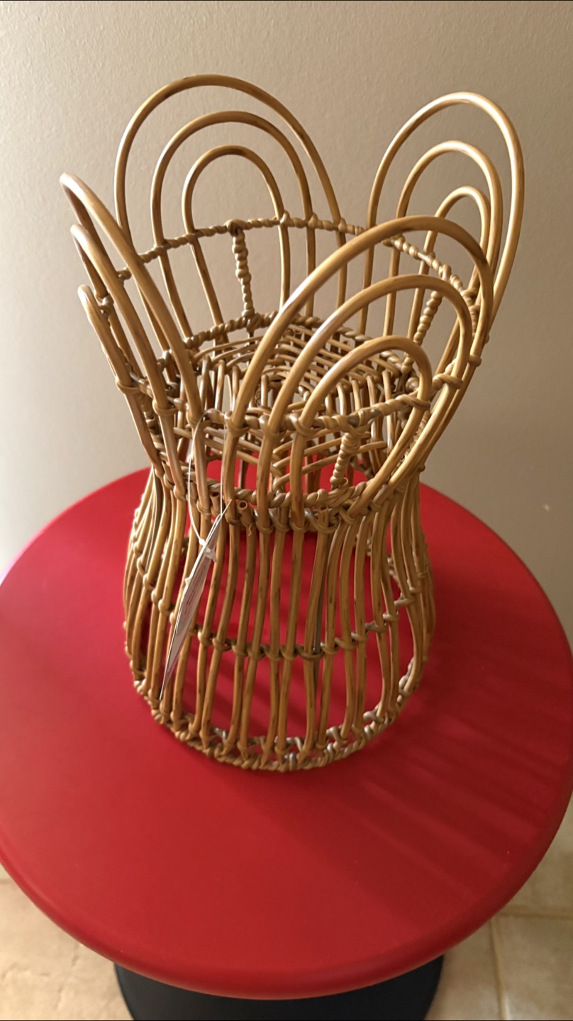 Handmade Woven Plant Stand - New with Tag - photo 2