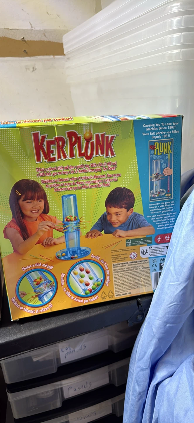 Box full of games for children. Temple Trap, kerplunk, and more - photo 4