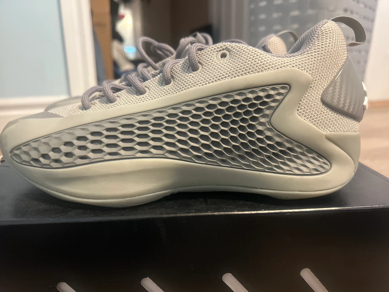Adidas Anthony Edwards 1 Low Grey Size 5 - photo 3