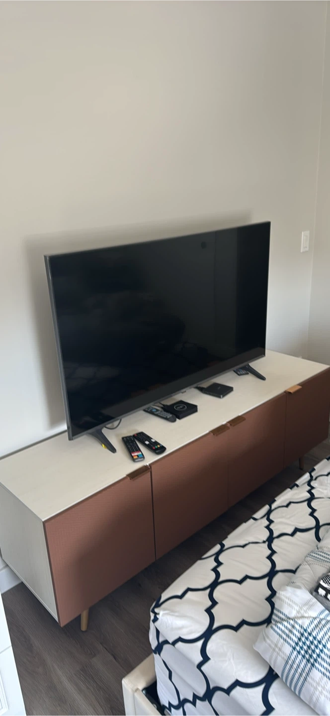 Modern 4-Door Sideboard TV Stand