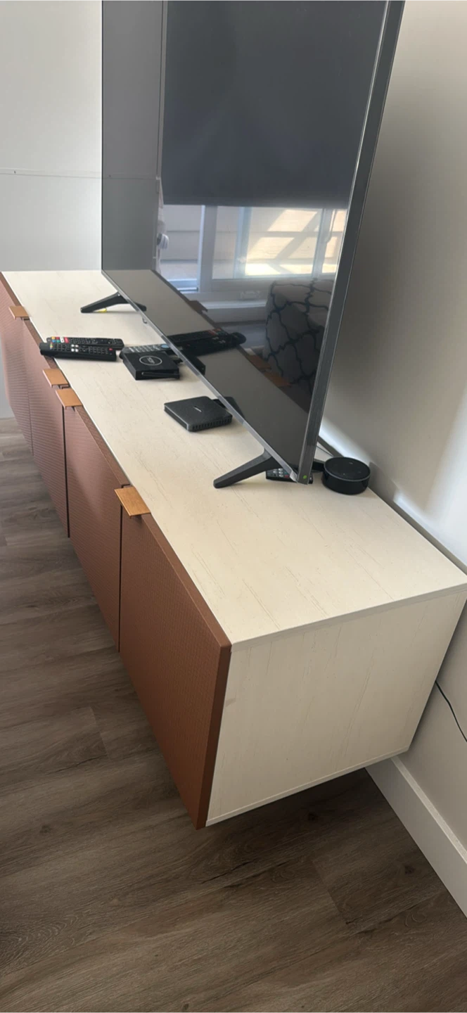 Modern 4-Door Sideboard TV Stand - photo 2