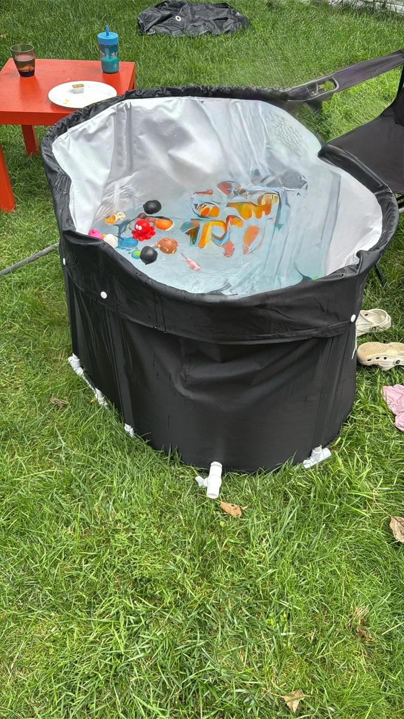 CalmMax Oval Ice Bath Tub XL Portable Cold Plunge - photo 5