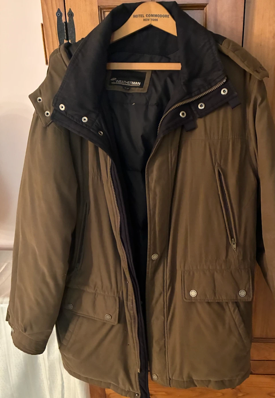 Weatherman Brown Winter Parka