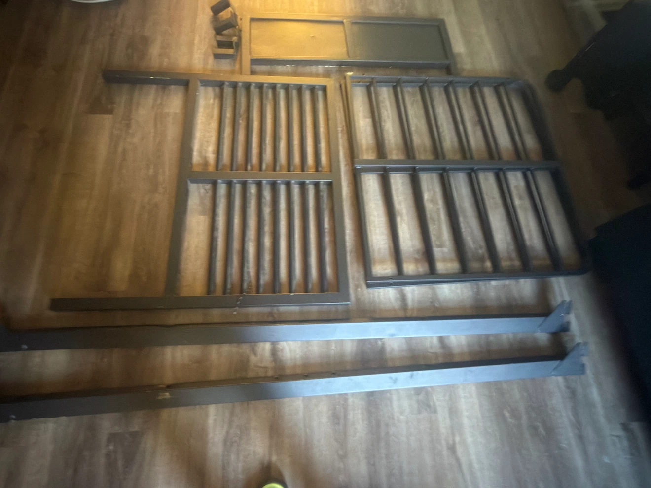 Black Metal Bed Frame - photo 3
