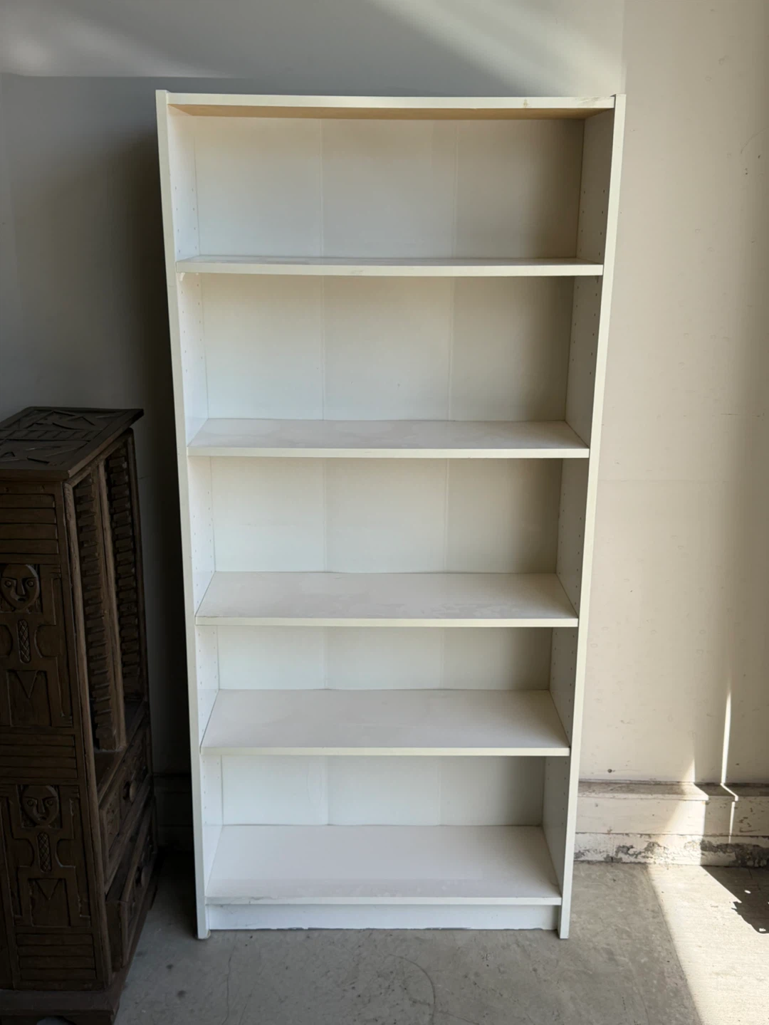 White Storage Shelf