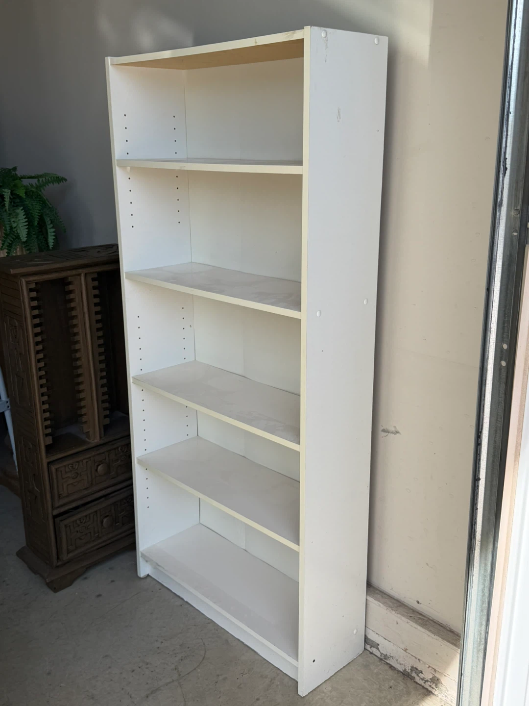 White Storage Shelf - photo 2