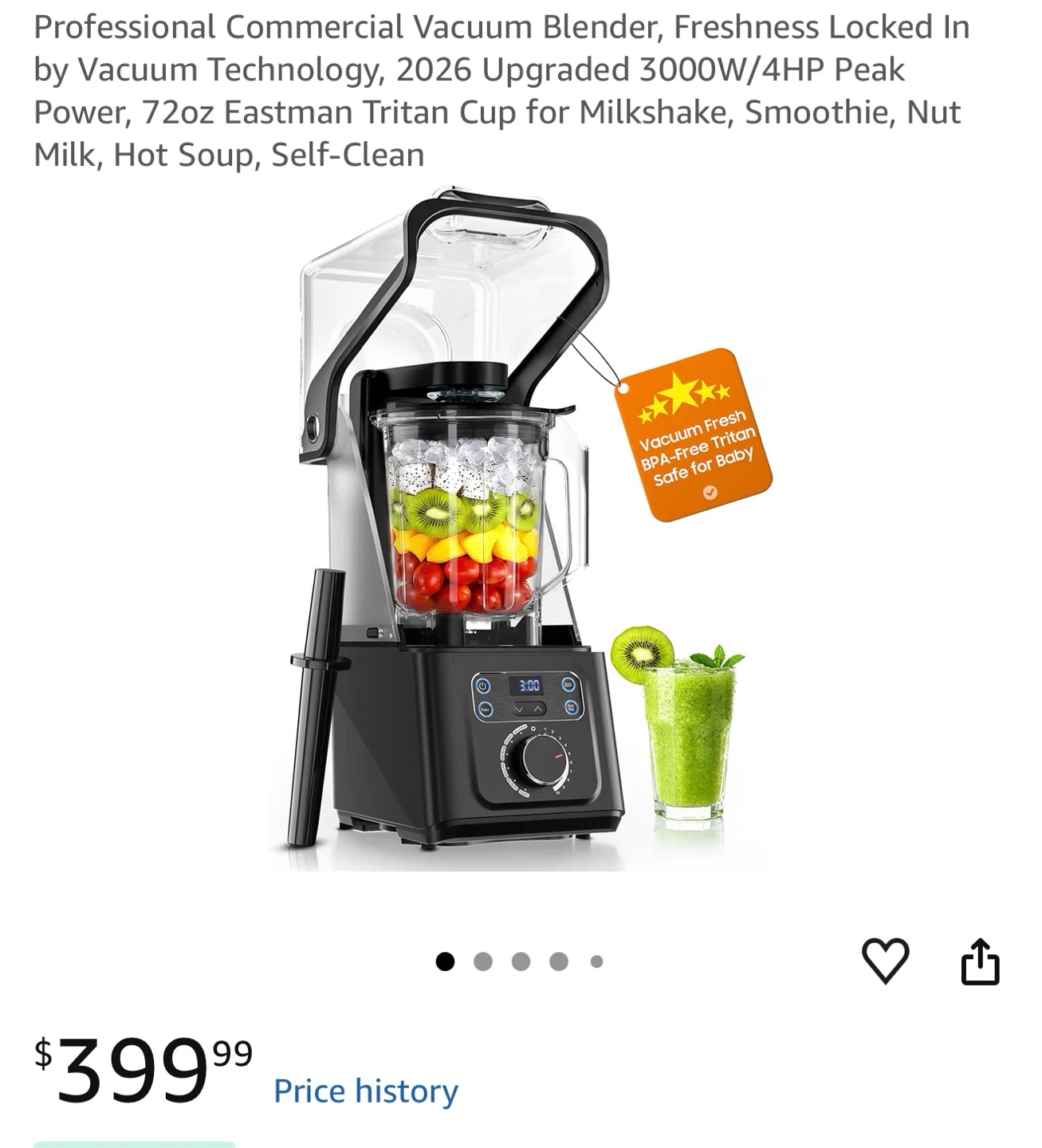 Reslee Professional Vacuum Blender - photo 2