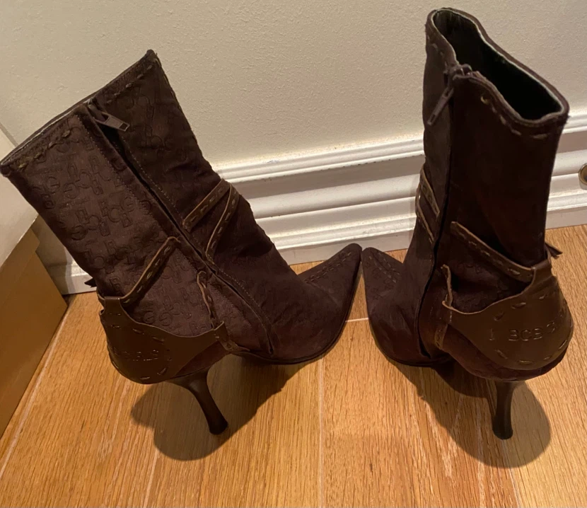 BCBGIRLS Brown Heeled Boots - photo 3