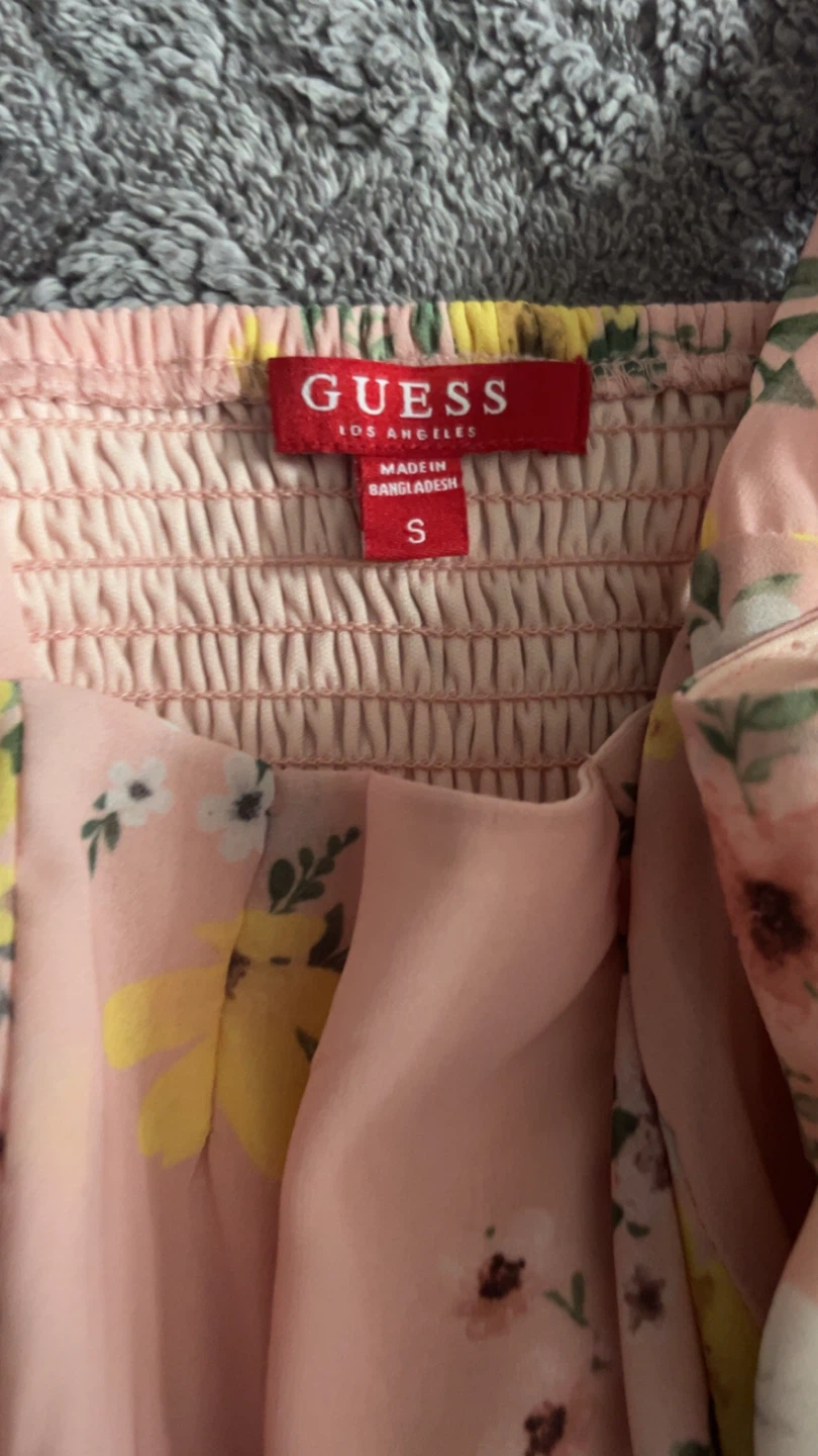 Guess Pink Floral Print Dress - photo 2