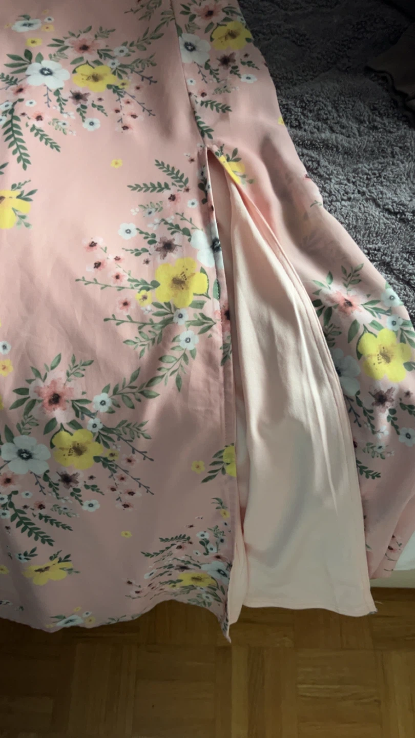 Guess Pink Floral Print Dress - photo 3